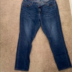 Dark Blue Denim Jeans